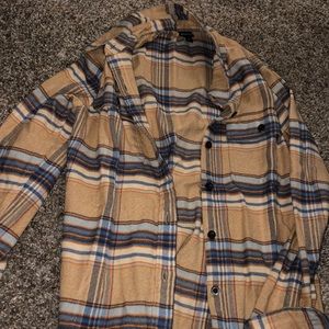 Patagonia Plaid Button Up Top